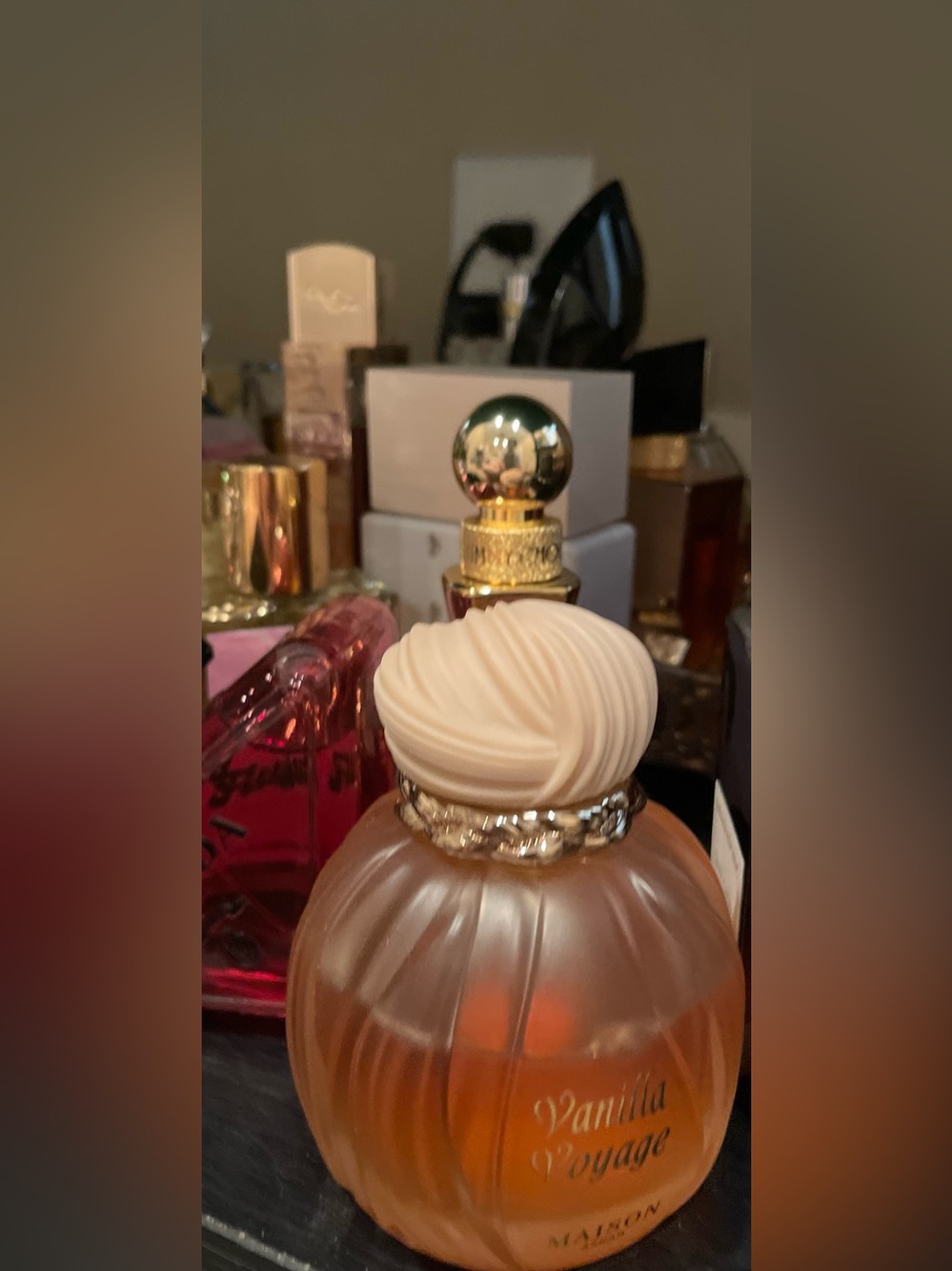 Vanilla voyage perfume